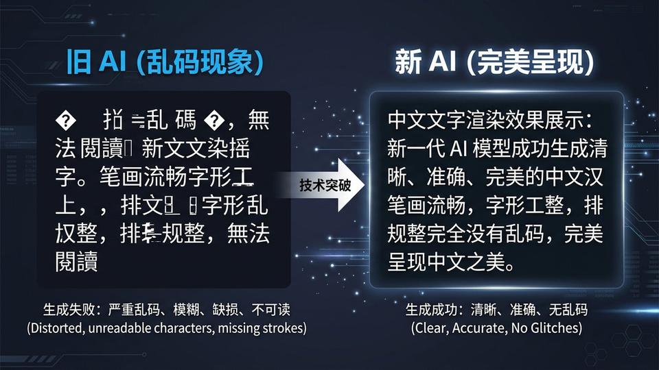 AI 中文渲染效果